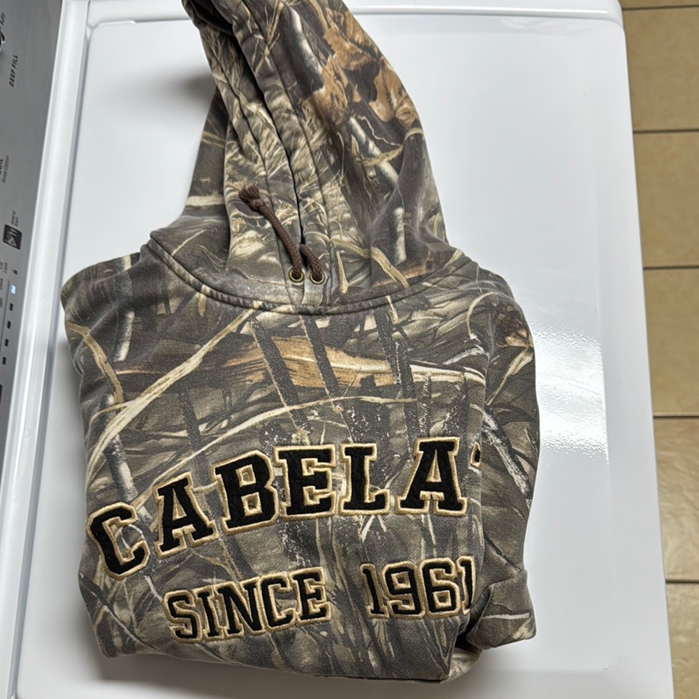 Cabela's Woodland Camo Hoodie